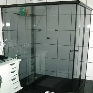 Box para Banheiro Vidro Fumê – até 170 cm